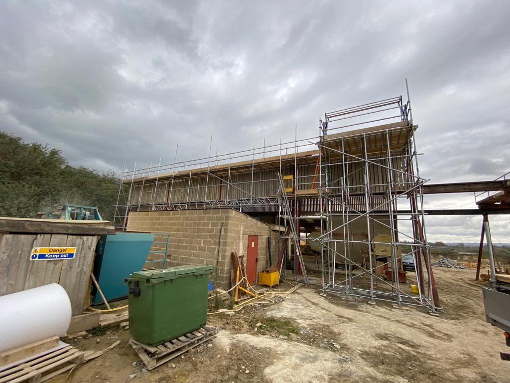 Temporary roof scaffolders devon